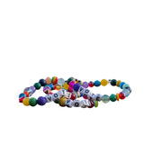 Libertas & Justicia Vibrant Gemstone VOTE Cord (without gold)