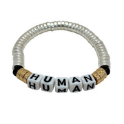 Human/Humana Silver Plated Cord